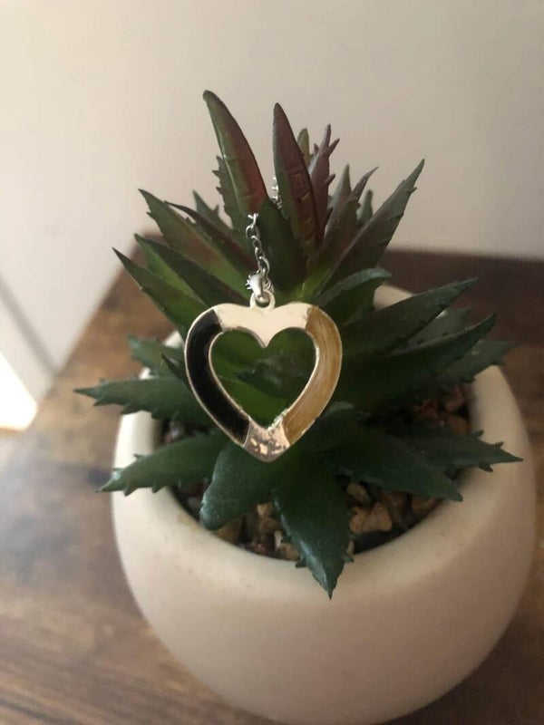 Pendentif cœur argent 925