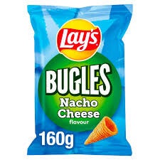 Bugles Nacho Chees 160 gram.