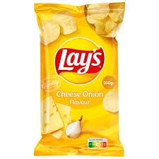 Lay's Chees Onion 200 gram.