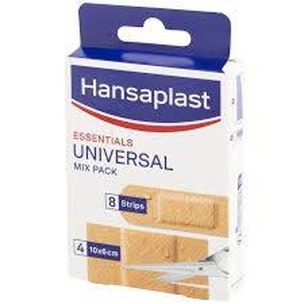 Hansaplast Essentials pleisters Universal 12 delig.