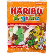Haribo Mega Mix 400 gram.