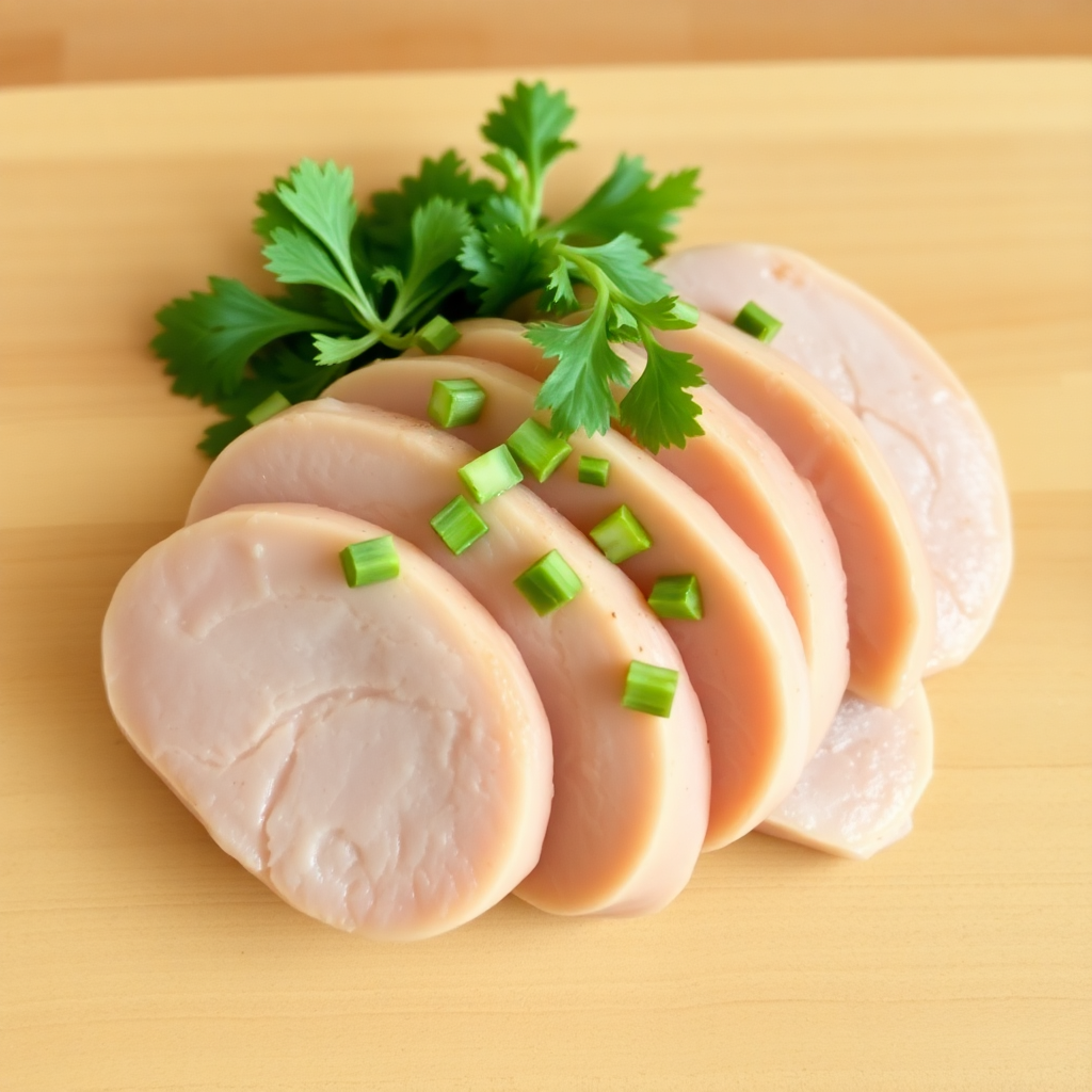 Zacht wit bolletje Kipfilet.