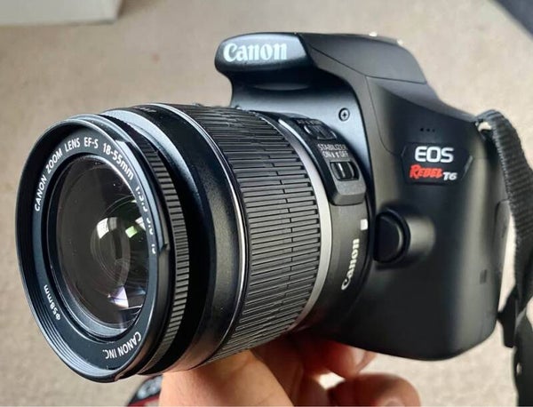 Canon EOS Rebel T6 DSLR Camera