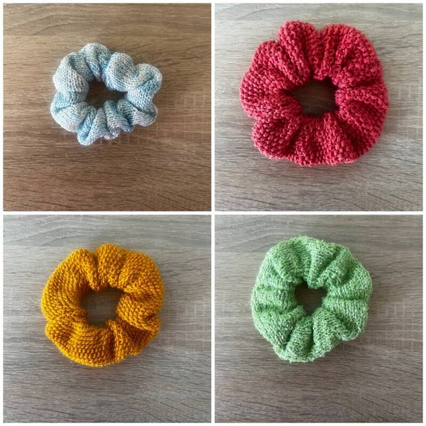 Gehäkelte Haargummi's