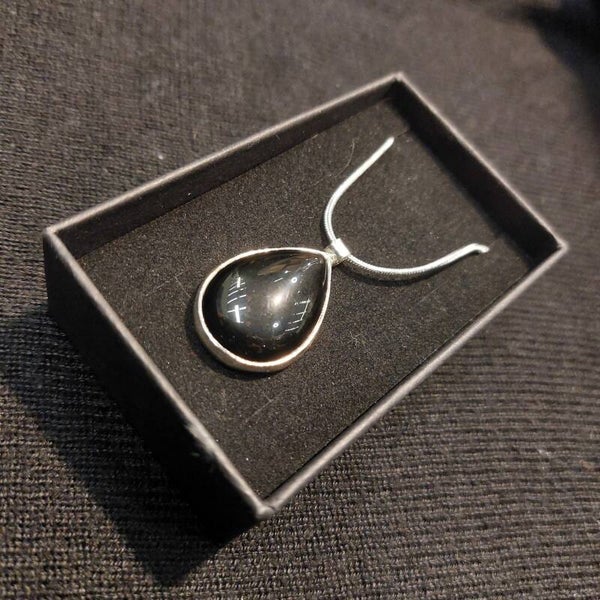 Teardrop Onyx pendant