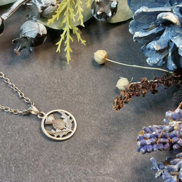 Thistle pendant