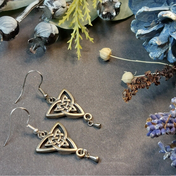 Celtic Triquetra Earrings