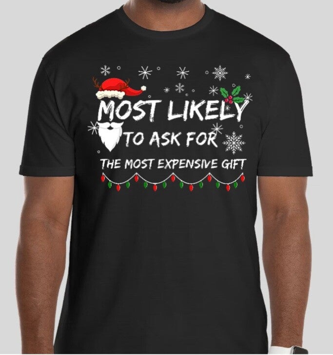 Most likely to ask for an expense gift