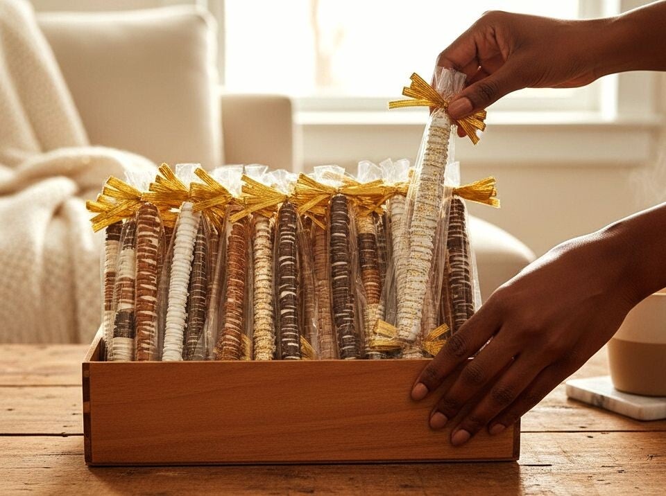 Chocolate Dipped Pretzels
