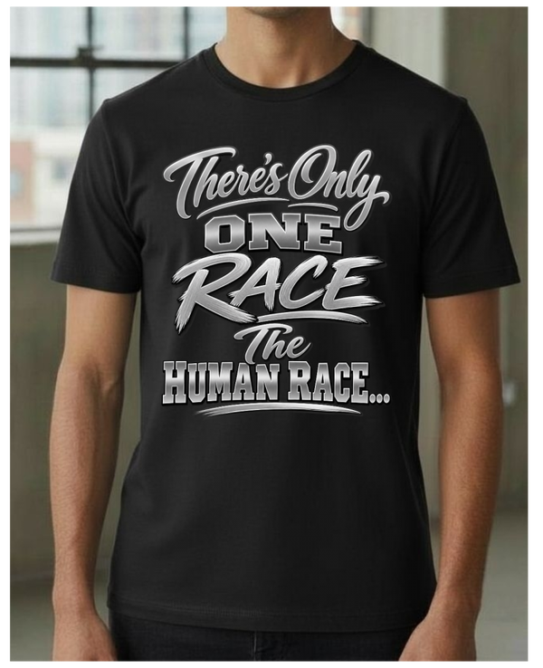 There's only one race,  the human race
