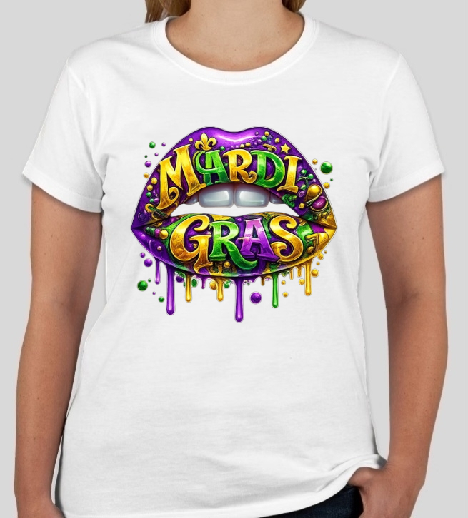 Mardi Gras Lips