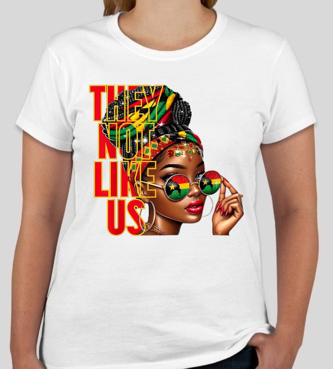 They not like us-Queen w/shades