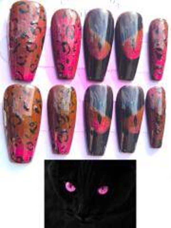 Pink cateye