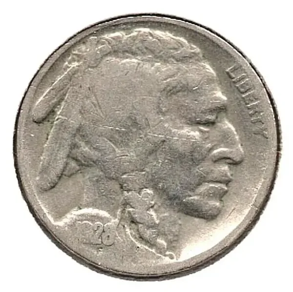 1928 P Buffalo Nickel - Circulated - Classic Coins