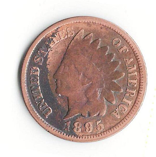 1895 Indian Head Cent Circulated