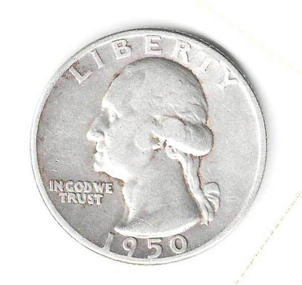 1950 D Washington Qtr - 90% Silver - Classic Coins