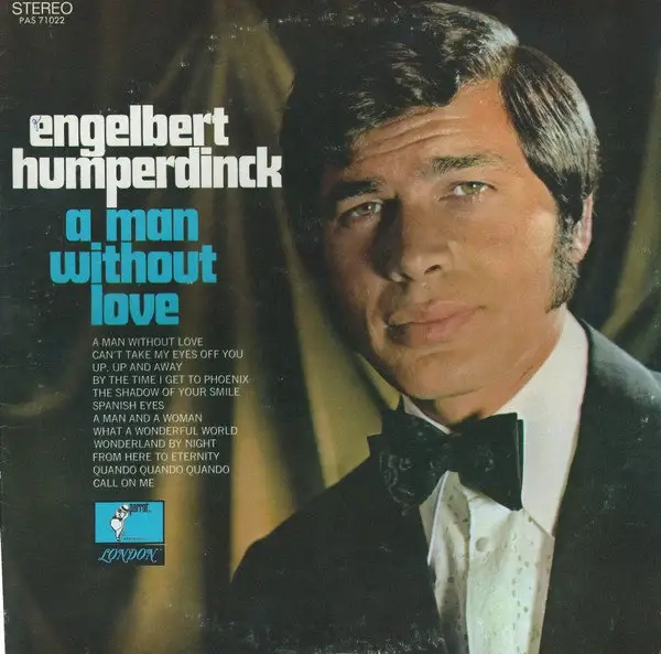 Engelbert Humperdinck - A Man Without Love - VG+Plus - Vintage Vinyl LP Record AlbumStereo