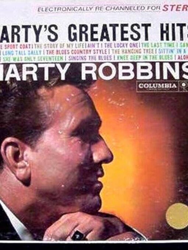 Marty Robbins - Marty's Greatest Hits - Near Mint - Vintage Vinyl LP Record Album Stereo