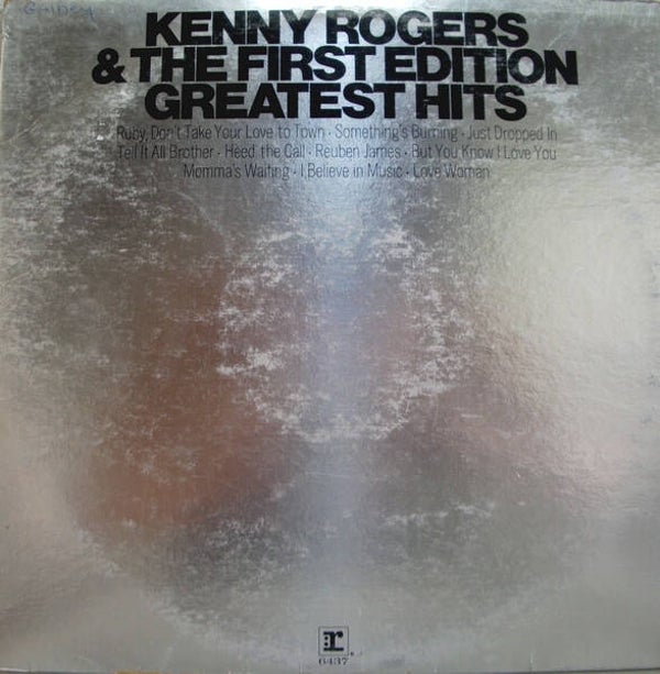 Kenny Rogers & The First Edition - Greatest Hits - VG+Plus - Vintage Vinyl LP Record Album Stereo