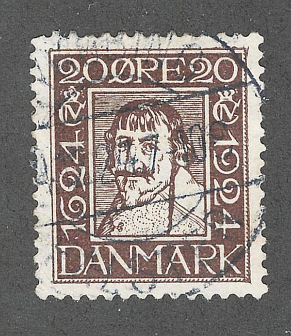 Denmark #173 Used - Issue of 1924 - Shipping Free