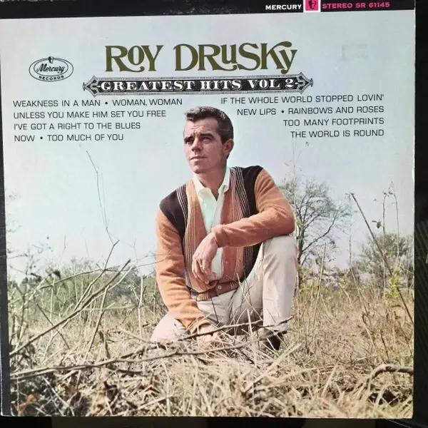 Roy Drusky ‎– Greatest Hits Vol 2 - Near Mint - Vinyl LP Album Stereo