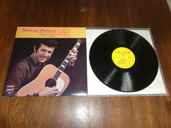 Sonny James - Roses Are Red - Very Good Plus VG+ - Vinyl LP Record Album Stereo