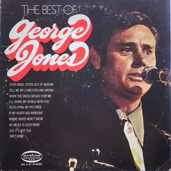 The Best Of George Jones - Near Mint - Vinyl LP Record Album Stereo