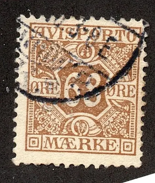 Denmark #P7 - Issue of 1907 - Used - Classic Stamps