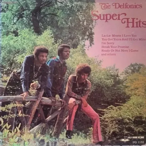 The Delfonics - Super Hits- Vintage Vinyl LP Record Album Stereo - VG+Plus