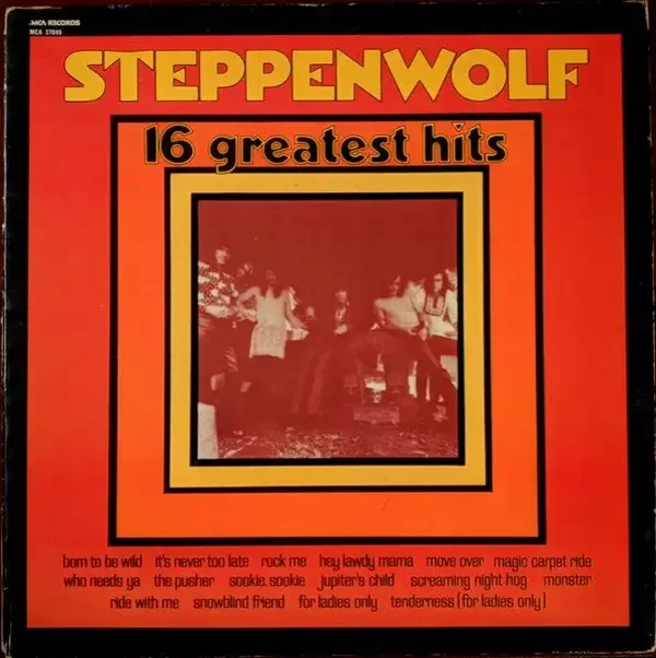 Steppenwolf- -16 Greatest Hits - Near Mint - Vintage Vinyl LP Record Album Stereo