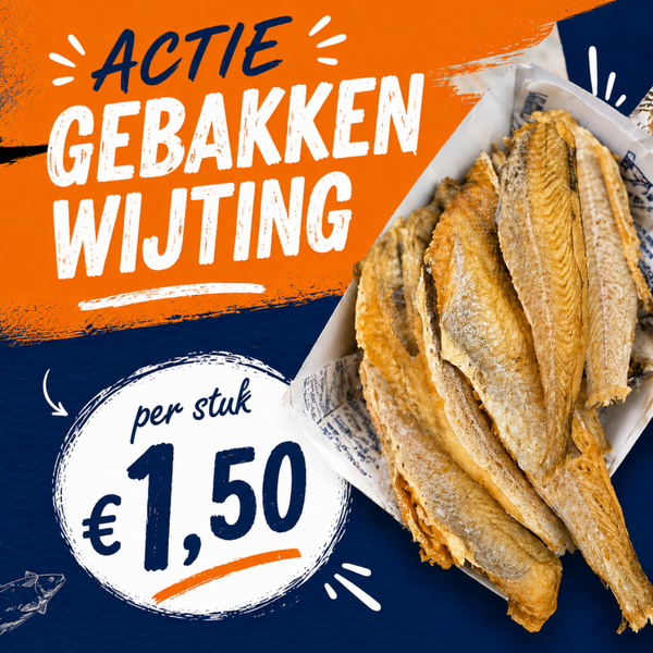 Vers gebakken wijting (alleen vrijdag tussen 10.00 en 14.00 uur)