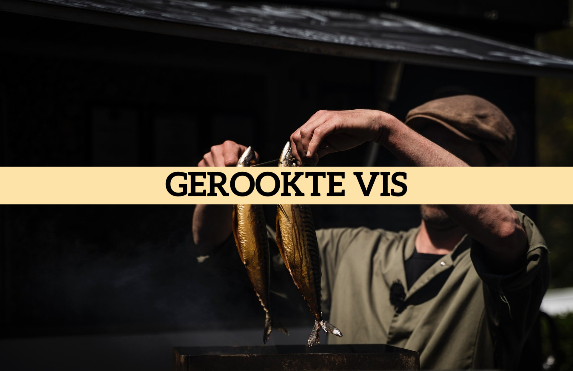 Ambachtelijke warmgerookte vis