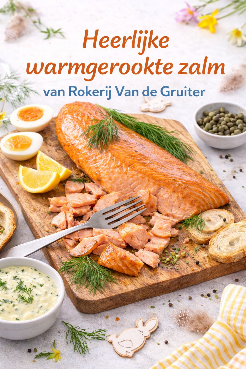 Ambachtelijke warmgerookte zalm
