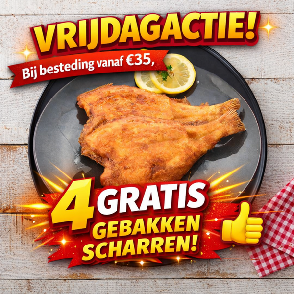 Gebakken verse schar