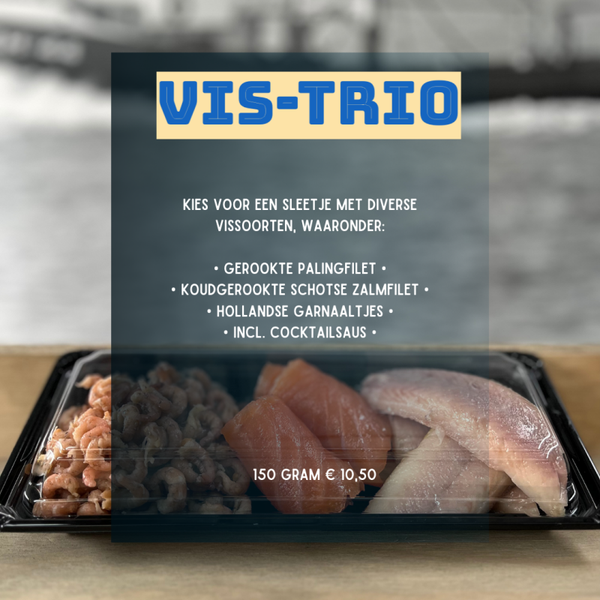 Ambachtelijke Vis-trio