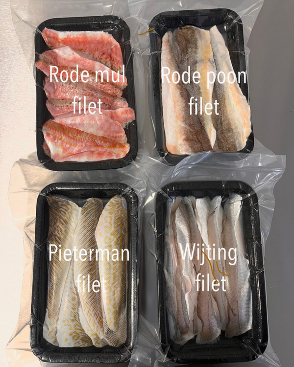 1 kg Noordzee "Bijvangst" filet