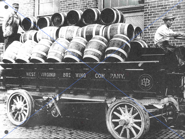 Wandbord  "Vintage Beer" 70 x 50 cm foam 10 mm