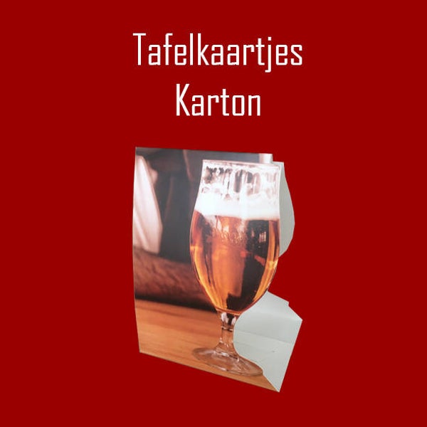 Tafelkaartjes Karton