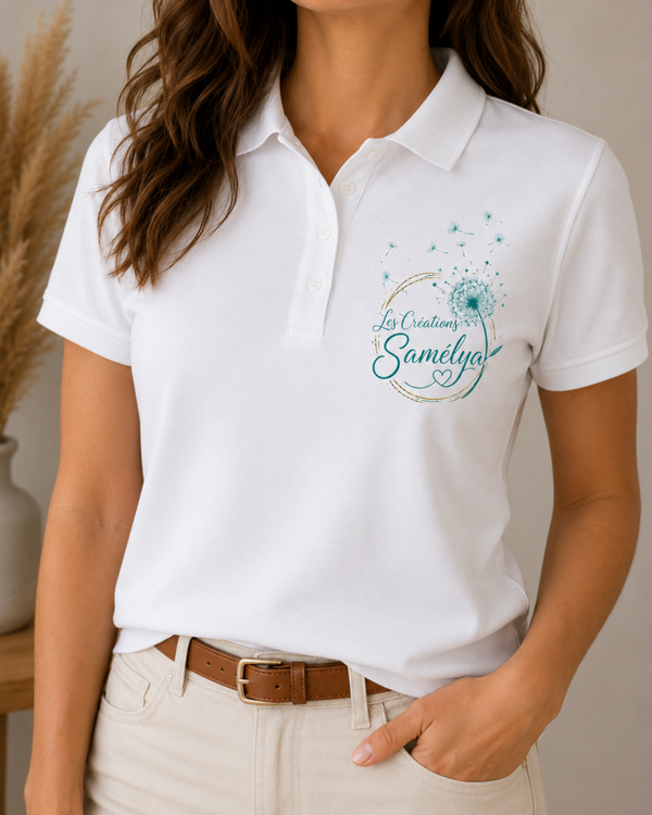 Polo pour femme à personnaliser
