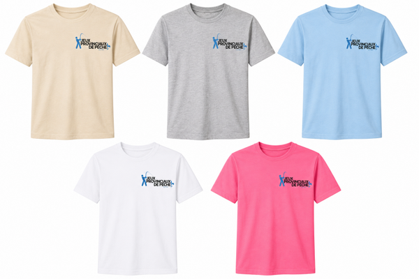 T-Shirt adulte et enfant jeu de la pêche