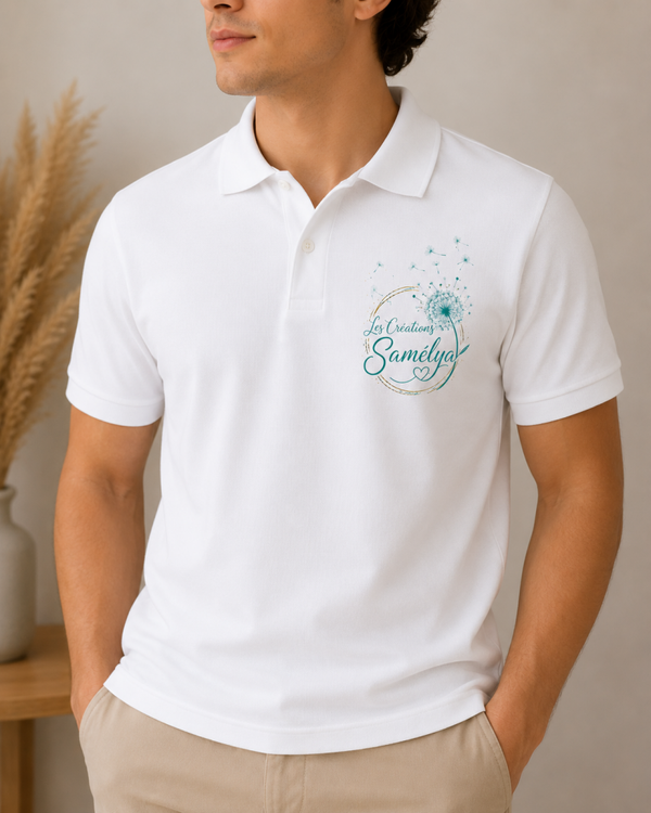 Polo homme à personnaliser