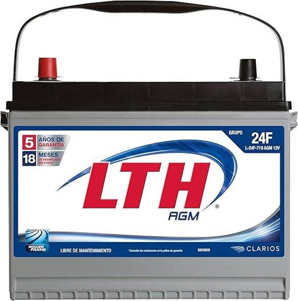 Batería L-24F-710 AGM con la tecnología más avanzada en baterías plomo-ácido de placa plana, provee energía necesaria para satisfacer demandas eléctricas de los sistemas del futuro, como Start-Stop.