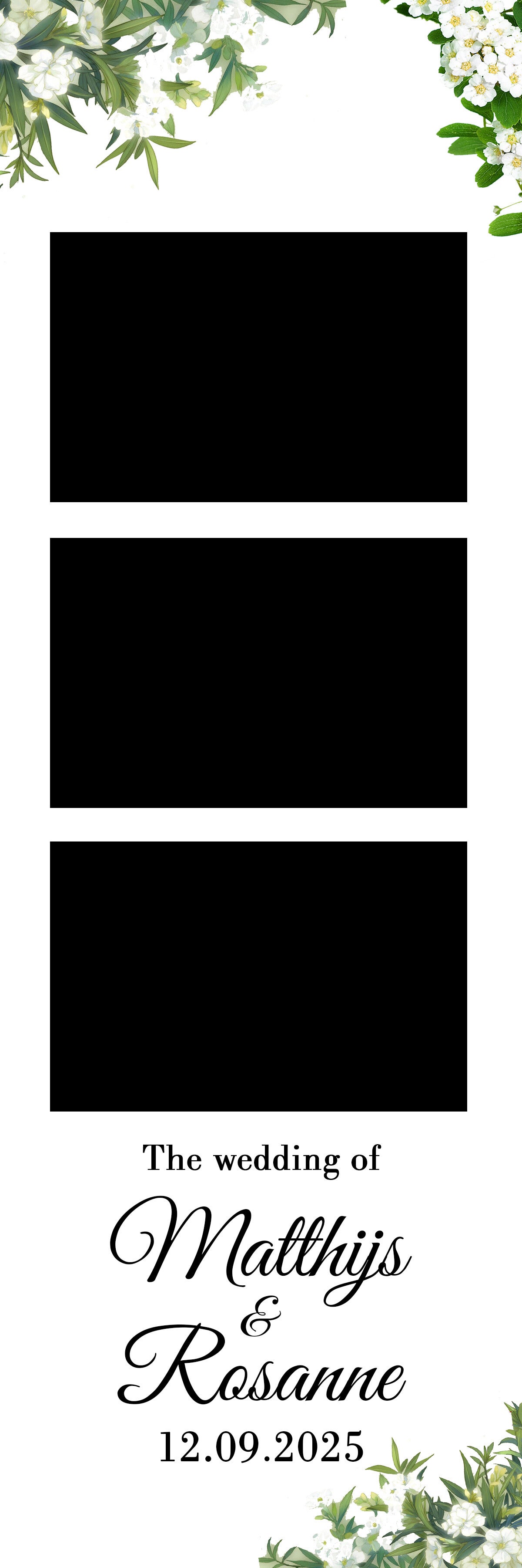 Photobooth fotostrip bruiloft Orangerie Elswout Haarlem - The Memory Booth Haarlem