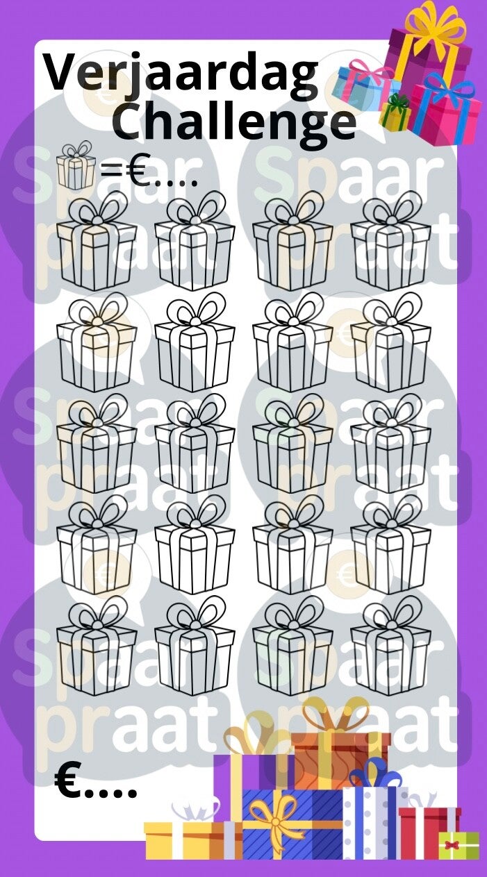 Verjaardag Challenge
