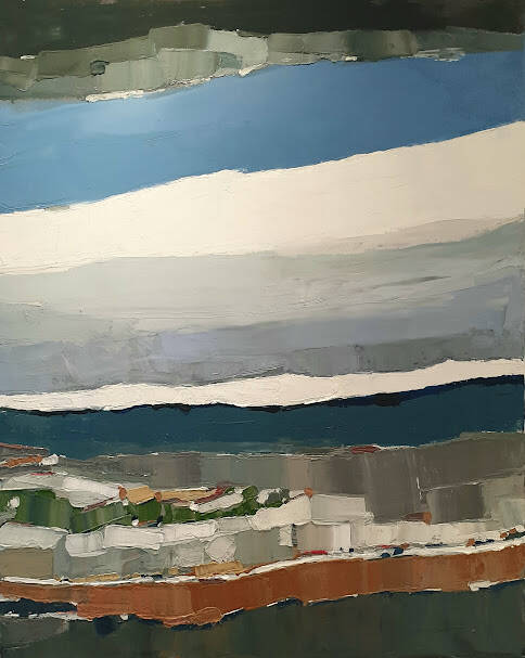 Vue sur Nice 65x81 cm
