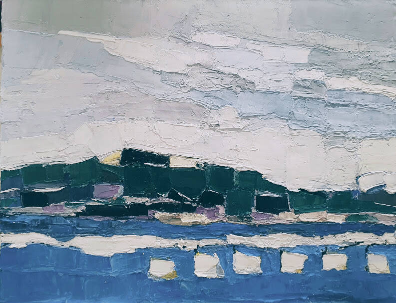 Port Vauban Antibes 50x65 cm