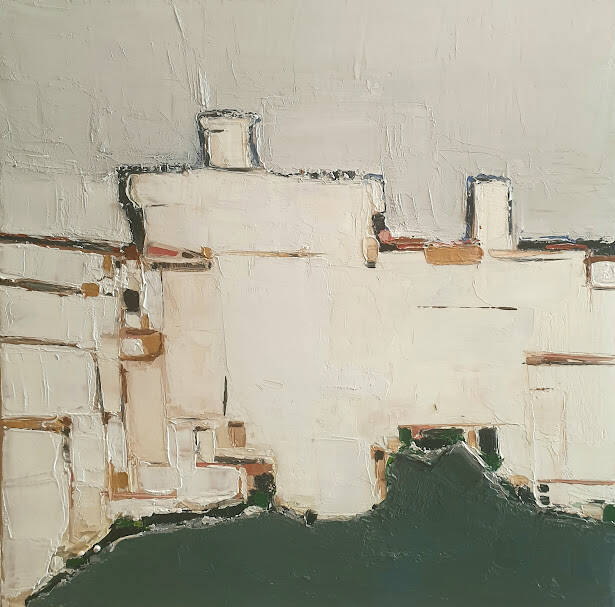 Château de Cagnes-sur-Mer 50x50 cm
