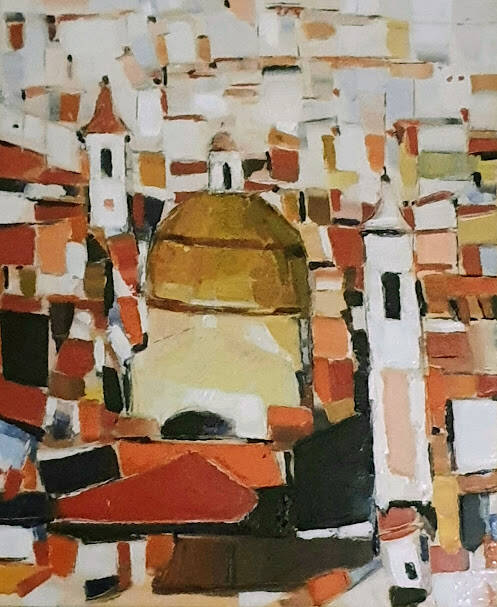 Toits de Nice 60x73cm