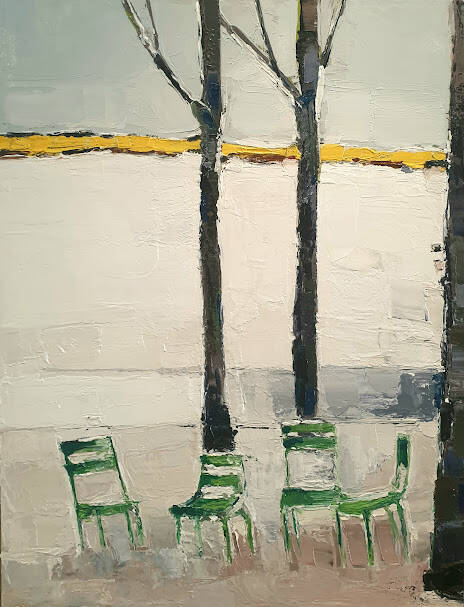 Chaises de jardin 46x60 cm