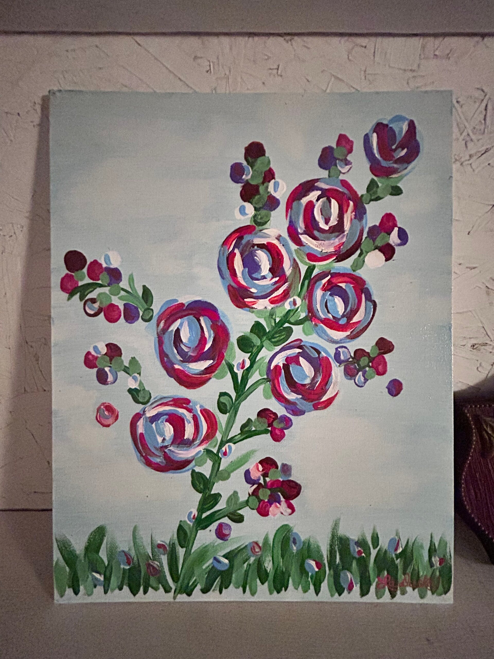The Samantha 11x14” canvas panel